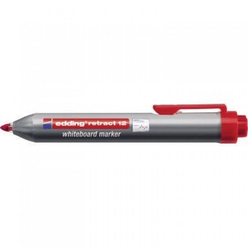 edding Boardmarker retract 12 4-12002 1,5-3mm Rundspitze rot edding Boardmarker retract 12 4-12002 1,5-3mm Rundspitze rot