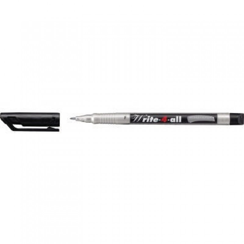 STABILO Permanentmarker Write-4-all 156/46 0,7mm F Rundspitze schwarz STABILO Permanentmarker Write-4-all 156/46 0,7mm F Rundspitze schwarz