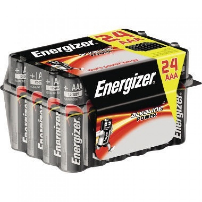 Energizer Batterie Alkaline Power E300456500 AAA 24 St./Pack. Energizer Batterie Alkaline Power E300456500 AAA 24 St./Pack.