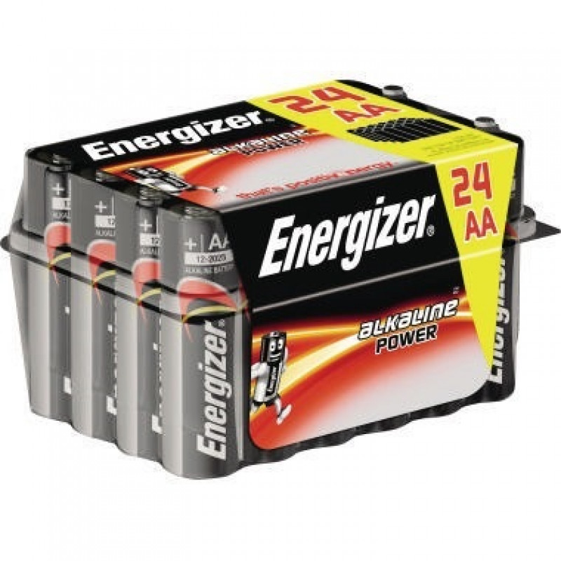 Energizer Batterie Alkaline Power E300456400 AA 24 St./Pack. Energizer Batterie Alkaline Power E300456400 AA 24 St./Pack.