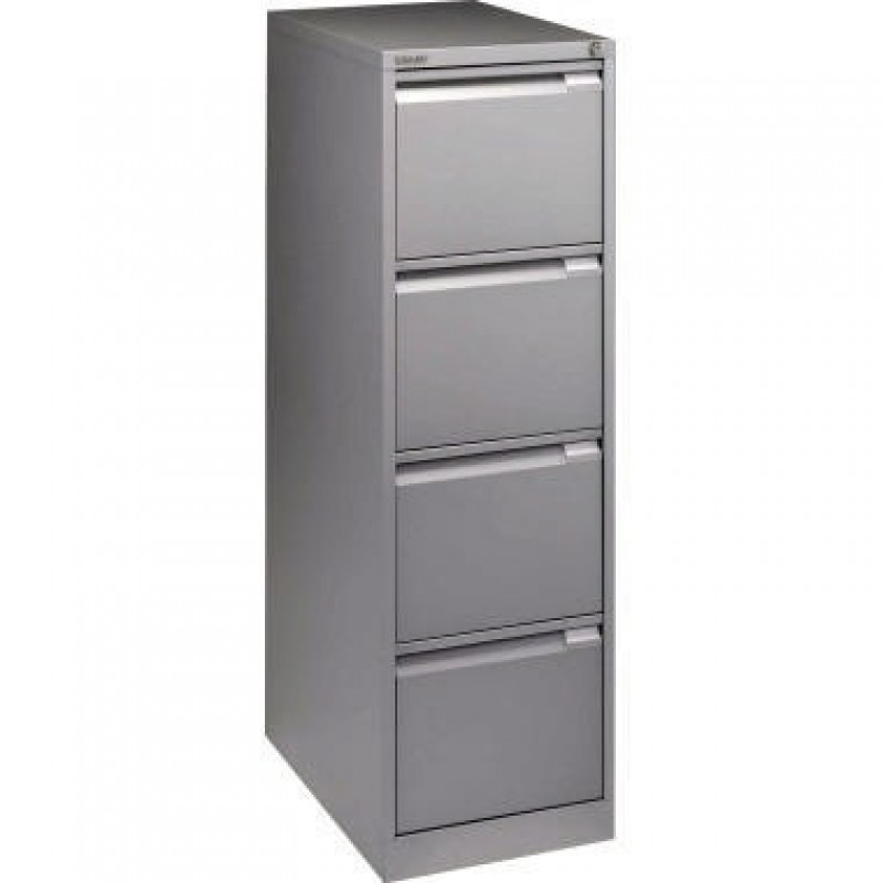 Bisley Hängeregistraturschrank 3643355 4Schubfächer silber Bisley Hängeregistraturschrank 3643355 4Schubfächer silber