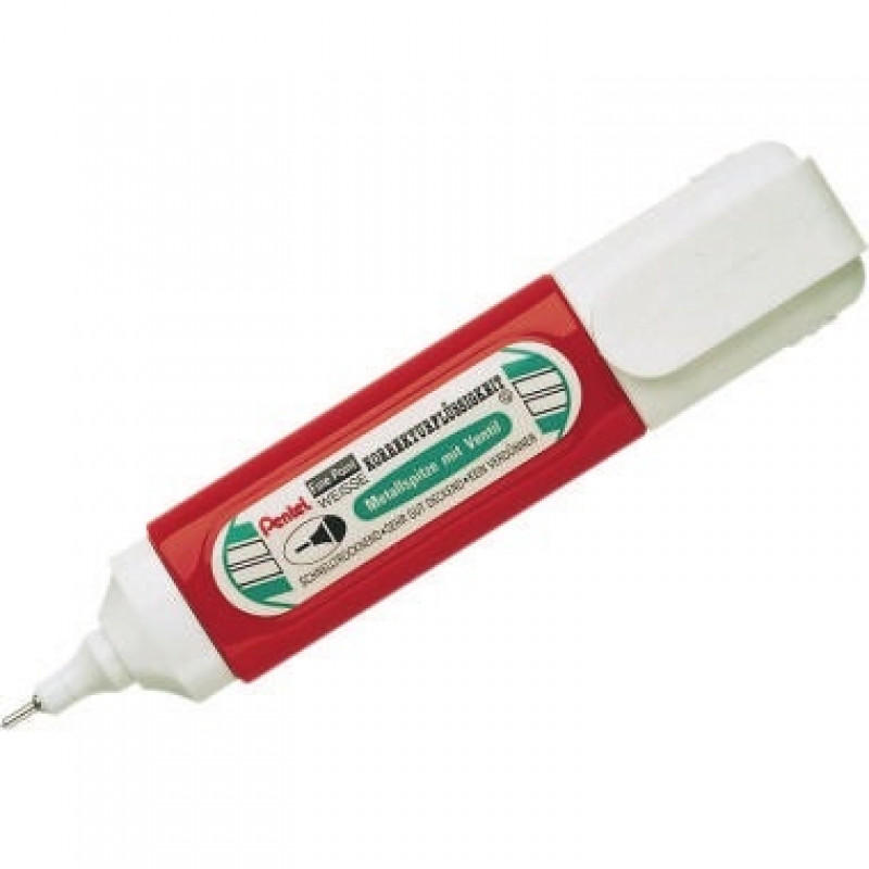 Pentel Korrekturstfit Fine Point Correction Pen ZLC31-WG 12ml Pentel Korrekturstfit Fine Point Correction Pen ZLC31-WG 12ml