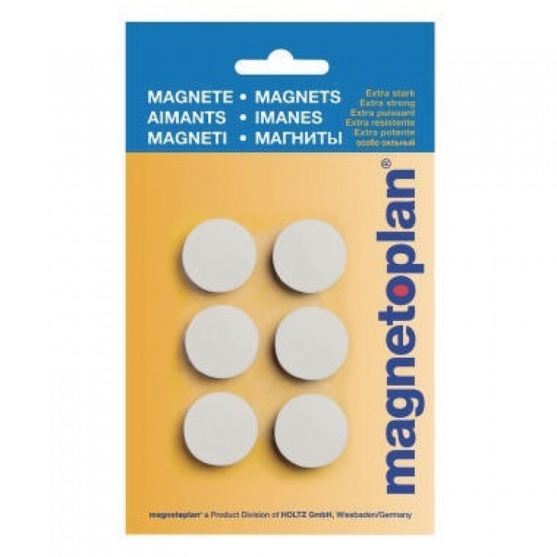 magnetoplan Magnet Discofix Hobby 16645600 25mm ws 6 St./Pack magnetoplan Magnet Discofix Hobby 16645600 25mm ws 6 St./Pack