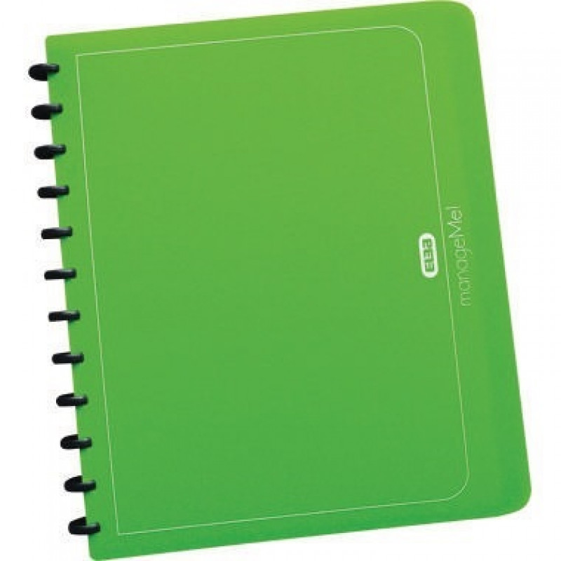 ELBA Ringmappe manageMe 100421156 DIN A4 PP grasgrün + 25Hüllen