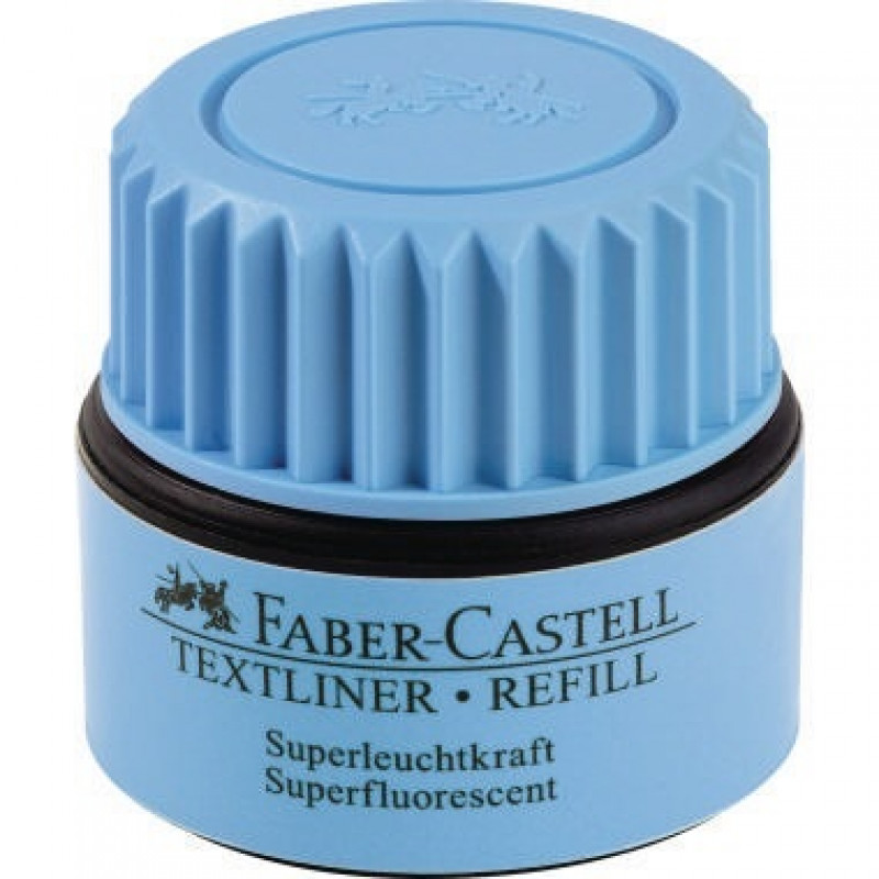 Faber-Castell Nachfülltinte TEXTLINER 1549 154951 30ml blau Faber-Castell Nachfülltinte TEXTLINER 1549 154951 30ml blau