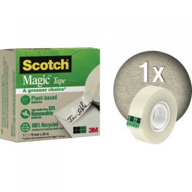 Scotch Klebefilm Magic A greener choice 90091930 matt transparent Scotch Klebefilm Magic A greener choice 90091930 matt transparent