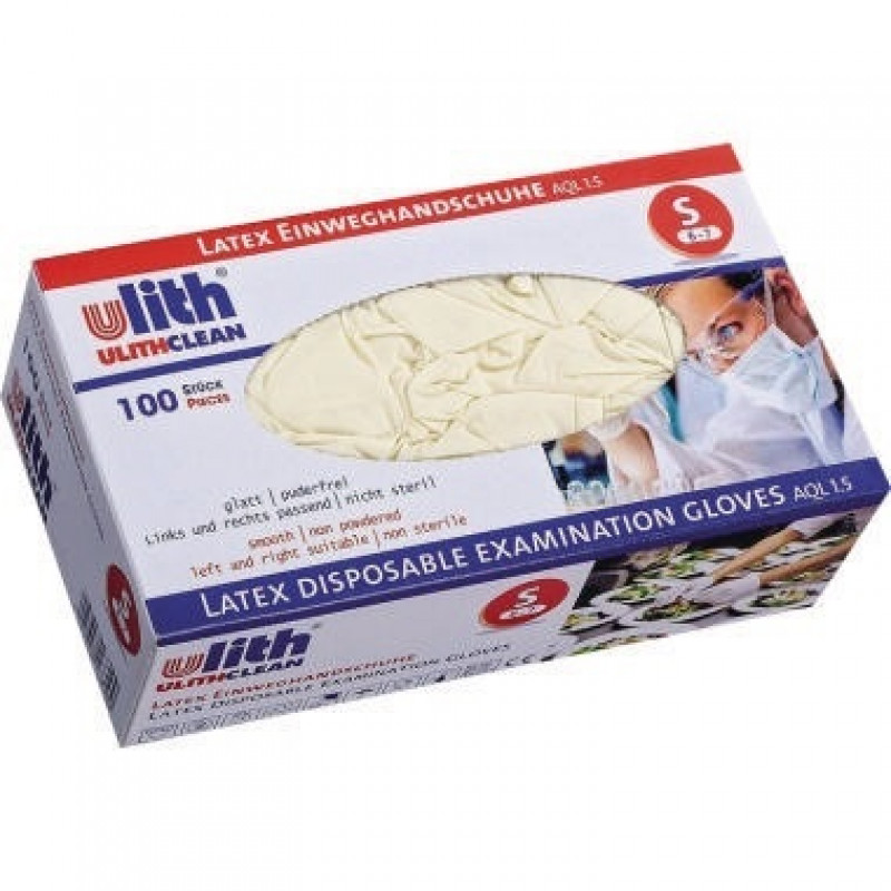 Einweghandschuh 816.911 M Latex natur 100 St./Pack.