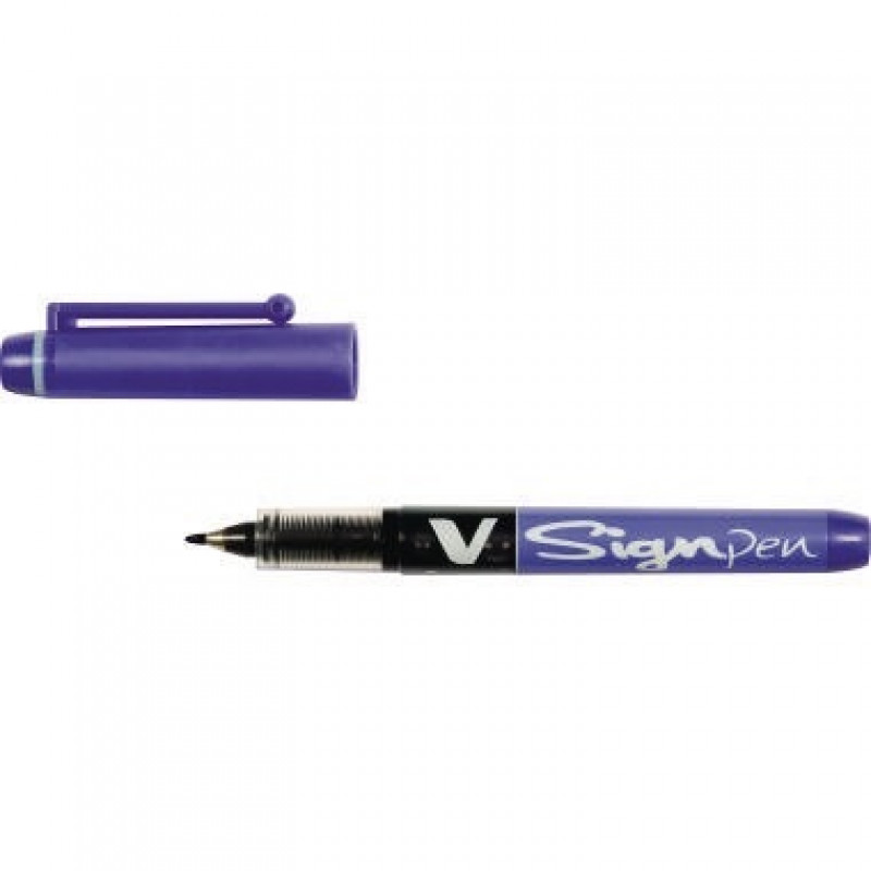 PILOT Faserschreiber V Sign Pen 4102003 SW-VSP-L blau PILOT Faserschreiber V Sign Pen 4102003 SW-VSP-L blau