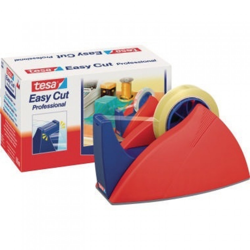 tesa Tischabroller Easy Cut Professional 57422-00000 rot/blau tesa Tischabroller Easy Cut Professional 57422-00000 rot/blau