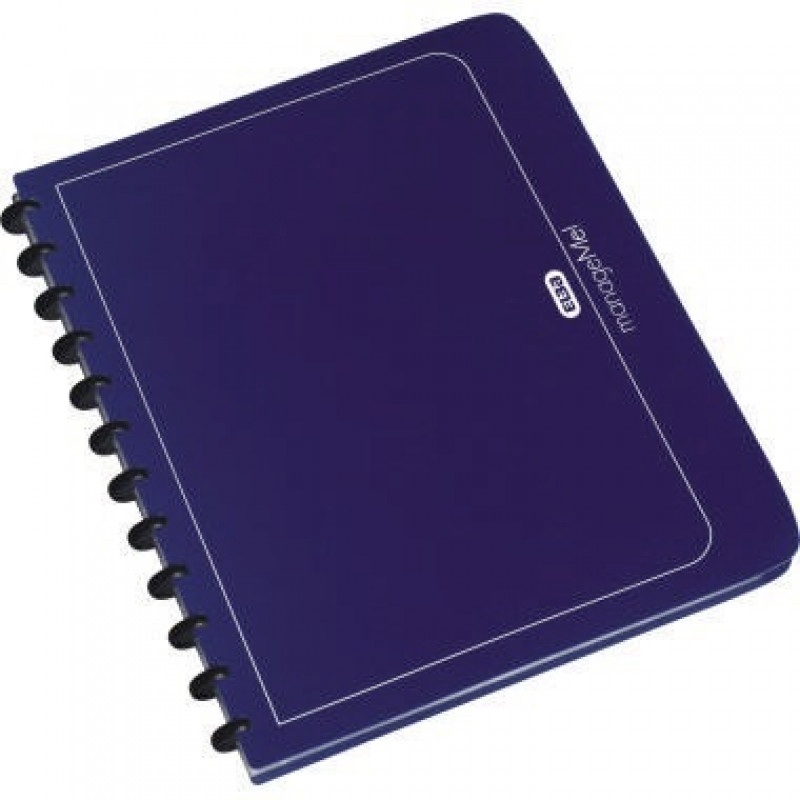 ELBA Ringmappe manageMe 100205608 DIN A4 PP dunkelblau +25Hüllen ELBA Ringmappe manageMe 100205608 DIN A4 PP dunkelblau +25Hüllen