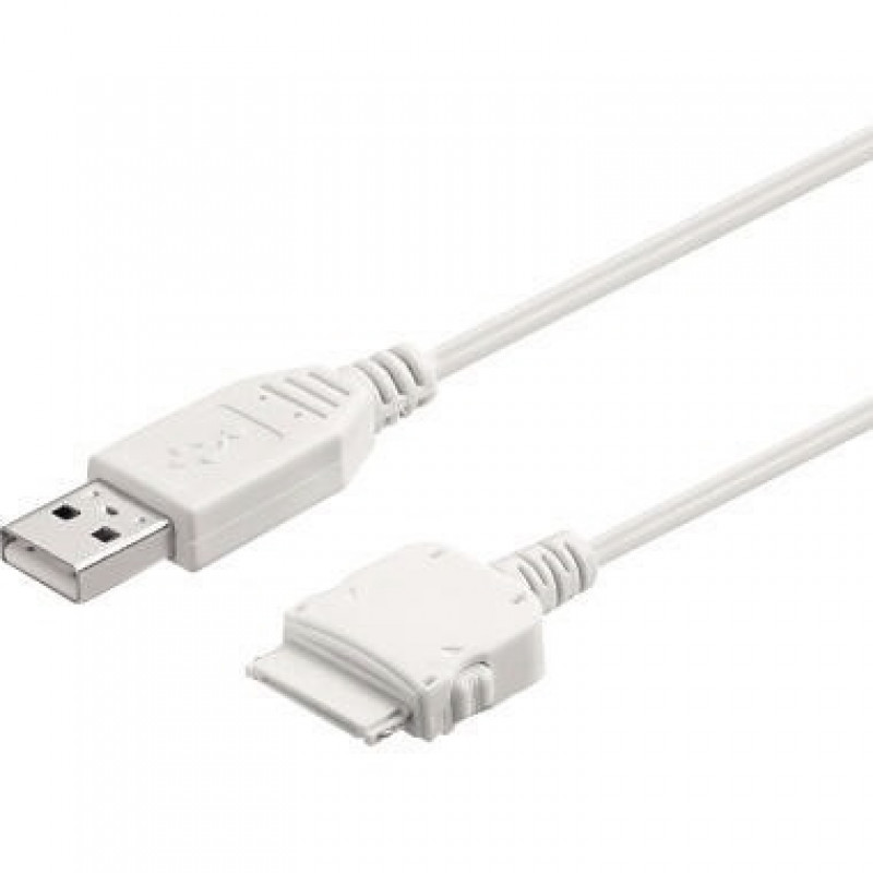 Goobay Ladekabel 42083 1,5m USB/30Pin Apple weiß Goobay Ladekabel 42083 1,5m USB/30Pin Apple weiß