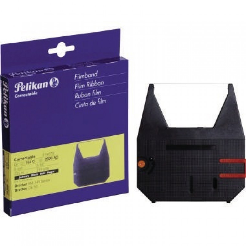 Pelikan Farbband 519579 Gr.154C wie Brother CE 50/EM 200 schwarz
