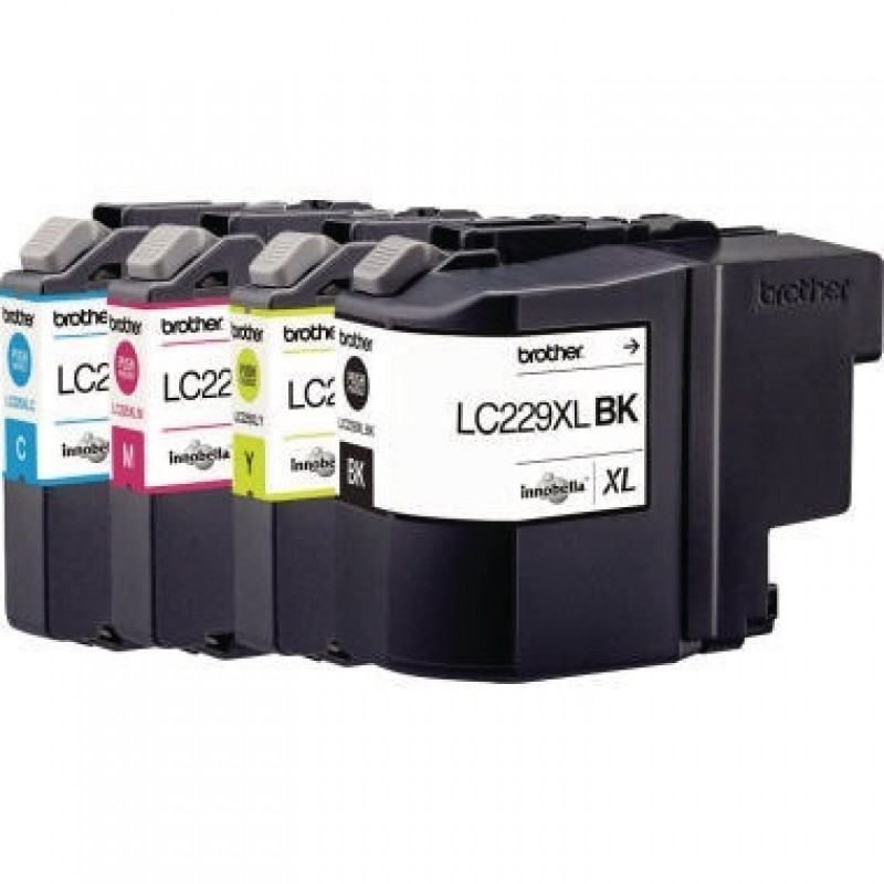 Brother Tintenpatrone LC229XL Set sw/c/m/y 4 St./Pack. Brother Tintenpatrone LC229XL Set sw/c/m/y 4 St./Pack.