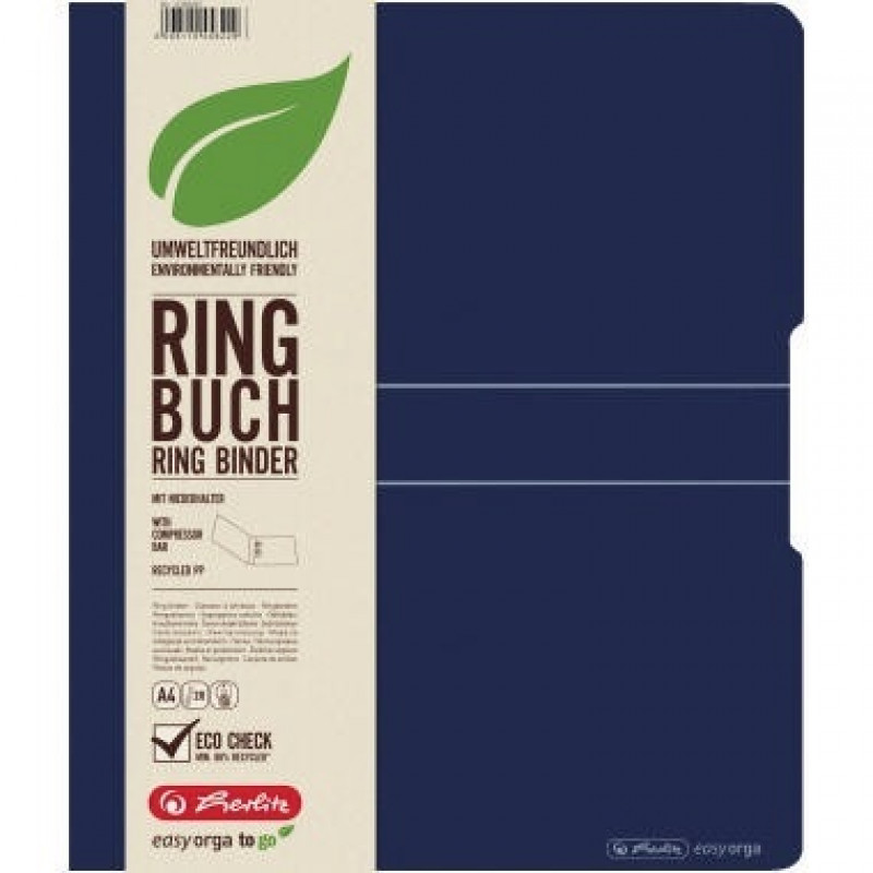 Herlitz Ringbuch 11282605 DIN A4 2Ringe 25mm dunkelblau Herlitz Ringbuch 11282605 DIN A4 2Ringe 25mm dunkelblau