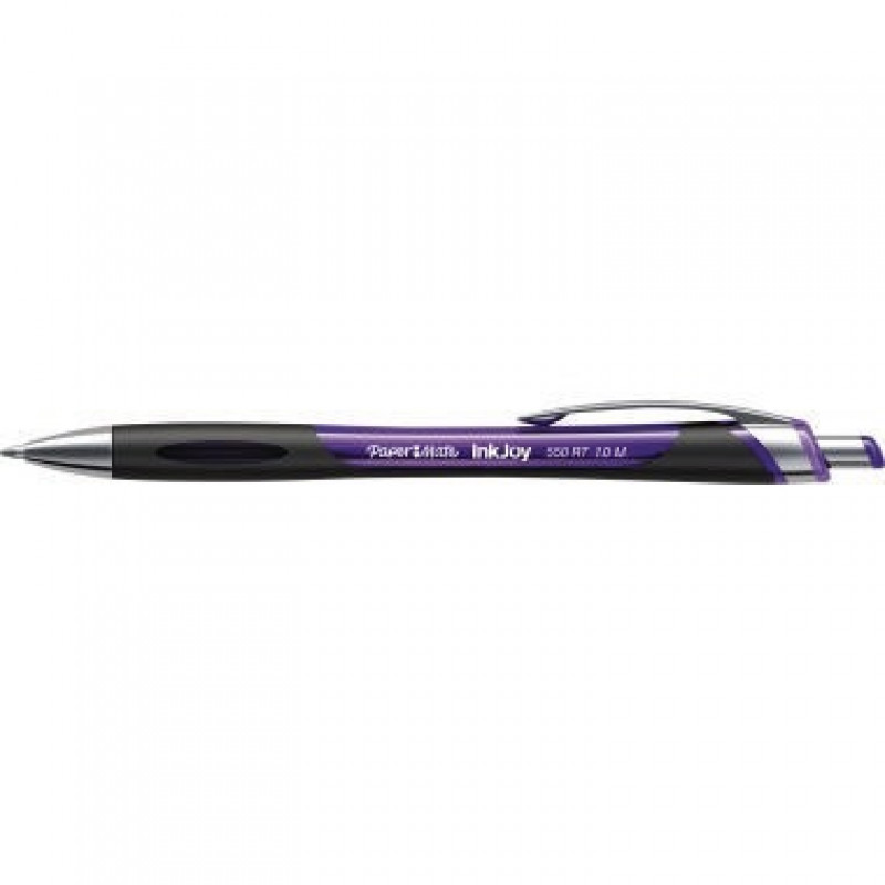 Papermate Kugelschreiber InkJoy 550 RT S0977250 M Druckmechanik violett Papermate Kugelschreiber InkJoy 550 RT S0977250 M Druckmechanik violett