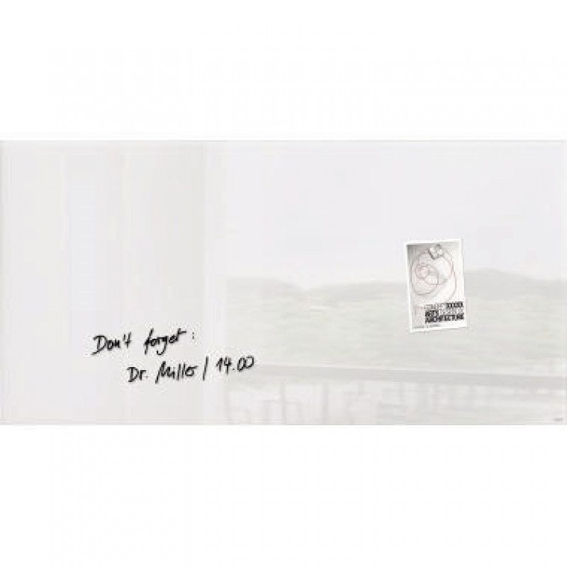 Sigel Multifunktionstafel artverum GL146 910x460x15mm Glas weiß Sigel Multifunktionstafel artverum GL146 910x460x15mm Glas weiß