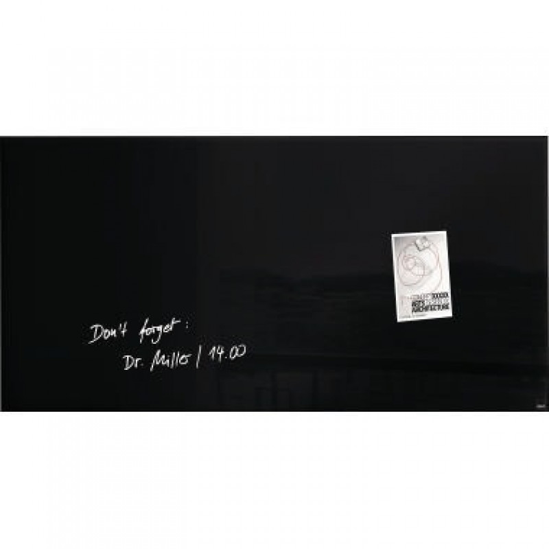 Sigel Multifunktionstafel artverum GL145 910x460x15mm Glas schwarz Sigel Multifunktionstafel artverum GL145 910x460x15mm Glas schwarz