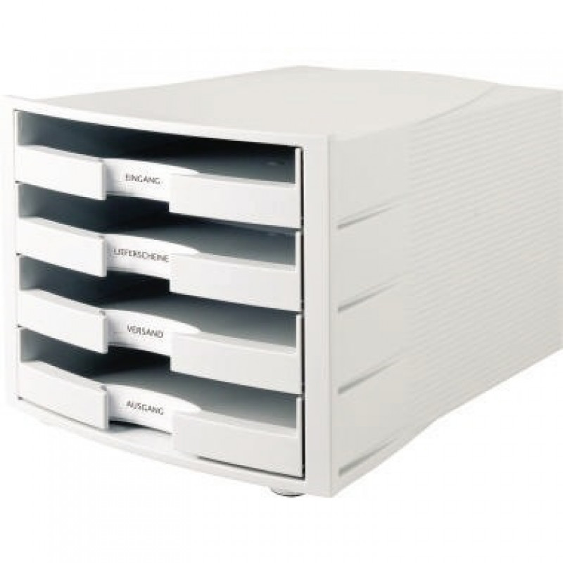 HAN Schubladenbox IMPULS 1011-X-11 DIN A4/C4 4Fächer lichtgrau HAN Schubladenbox IMPULS 1011-X-11 DIN A4/C4 4Fächer lichtgrau