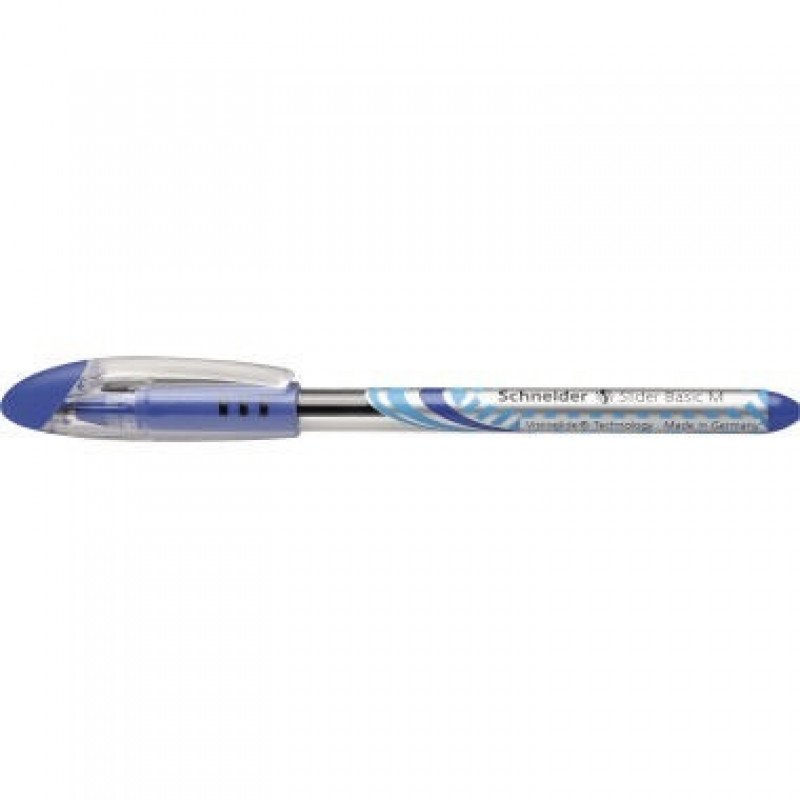 Schneider Kugelschreiber Slider 151103 M 1mm Kappenmodell blau Schneider Kugelschreiber Slider 151103 M 1mm Kappenmodell blau