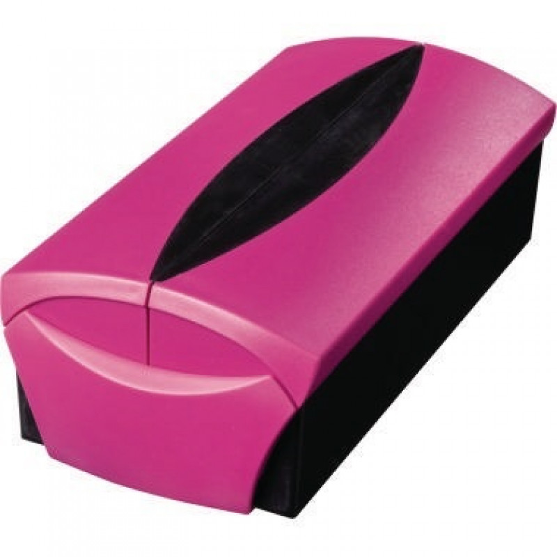 HAN Visitenkartenbox VIP 2000-96 f. 500Karten schwarz/pink +Register HAN Visitenkartenbox VIP 2000-96 f. 500Karten schwarz/pink +Register