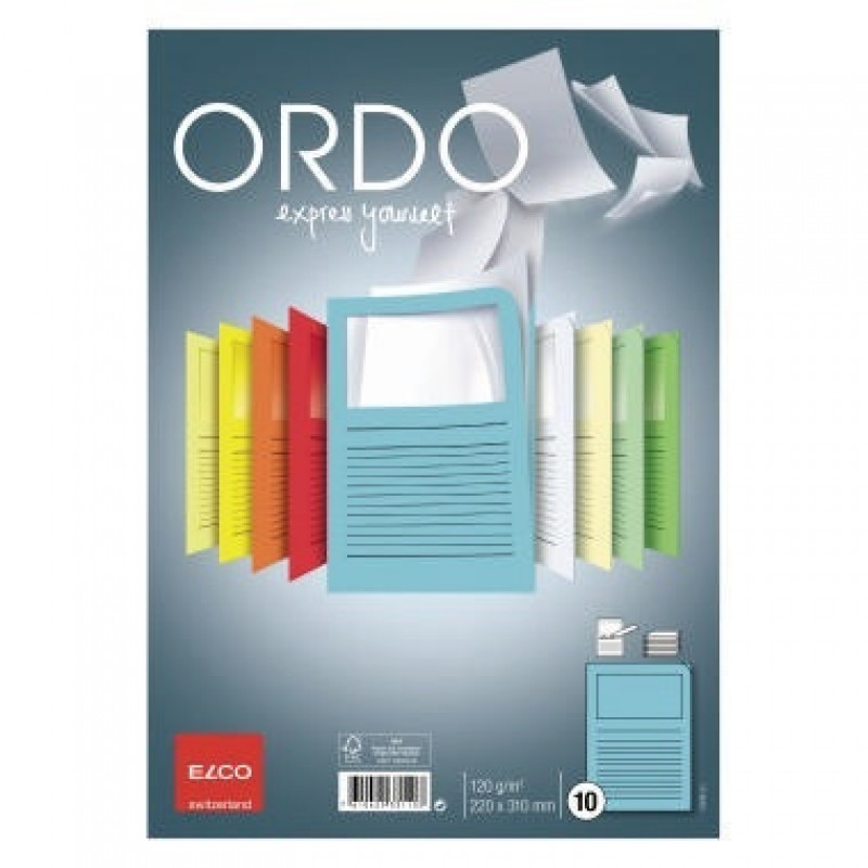 ELCO Organisationsmappe Ordo Classico 7369531 blau 10 St./Pack. ELCO Organisationsmappe Ordo Classico 7369531 blau 10 St./Pack.