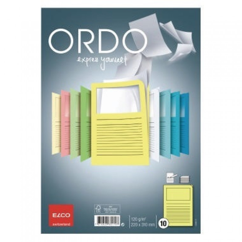ELCO Organisationsmappe Ordo Classico 7369571 gelb 10 St./Pack. ELCO Organisationsmappe Ordo Classico 7369571 gelb 10 St./Pack.