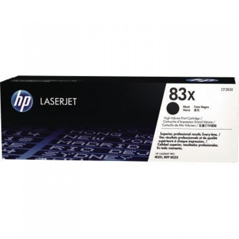 HP Toner CF283X 83X 2.200Seiten schwarz