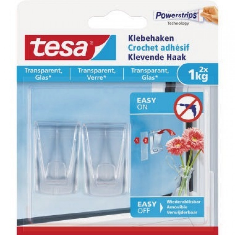 tesa Klebehaken 77735-00000-00 1kg 2 St./Pack. tesa Klebehaken 77735-00000-00 1kg 2 St./Pack.