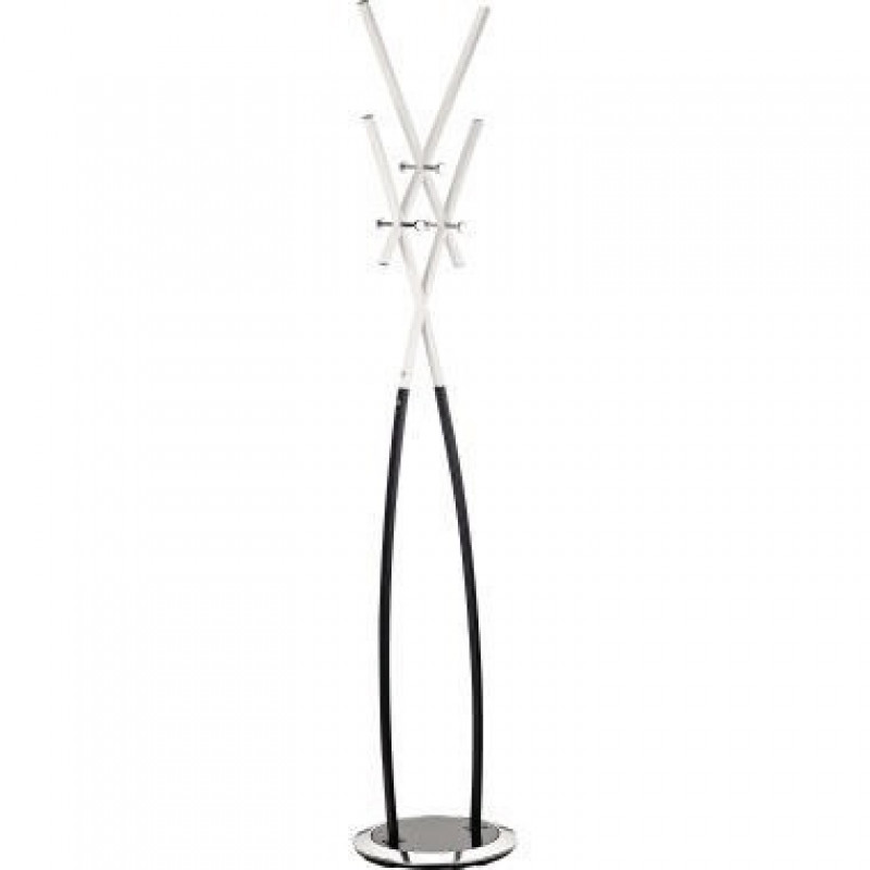 ALCO Garderobenständer 2876-10 182cm Metall schwarz/weiß ALCO Garderobenständer 2876-10 182cm Metall schwarz/weiß