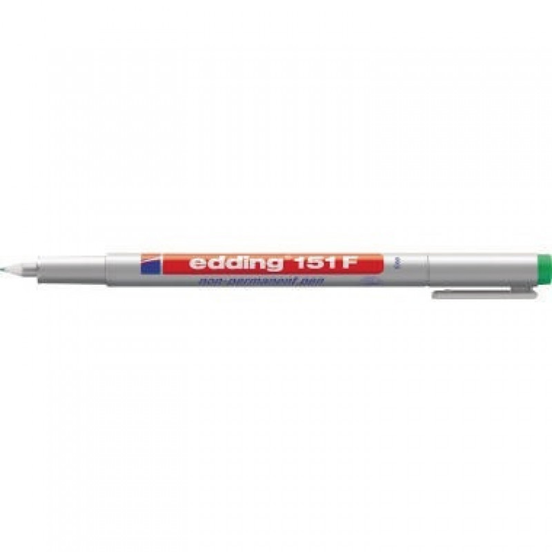 edding Folienschreiber 151 F 4-151004 non-permanent grün edding Folienschreiber 151 F 4-151004 non-permanent grün