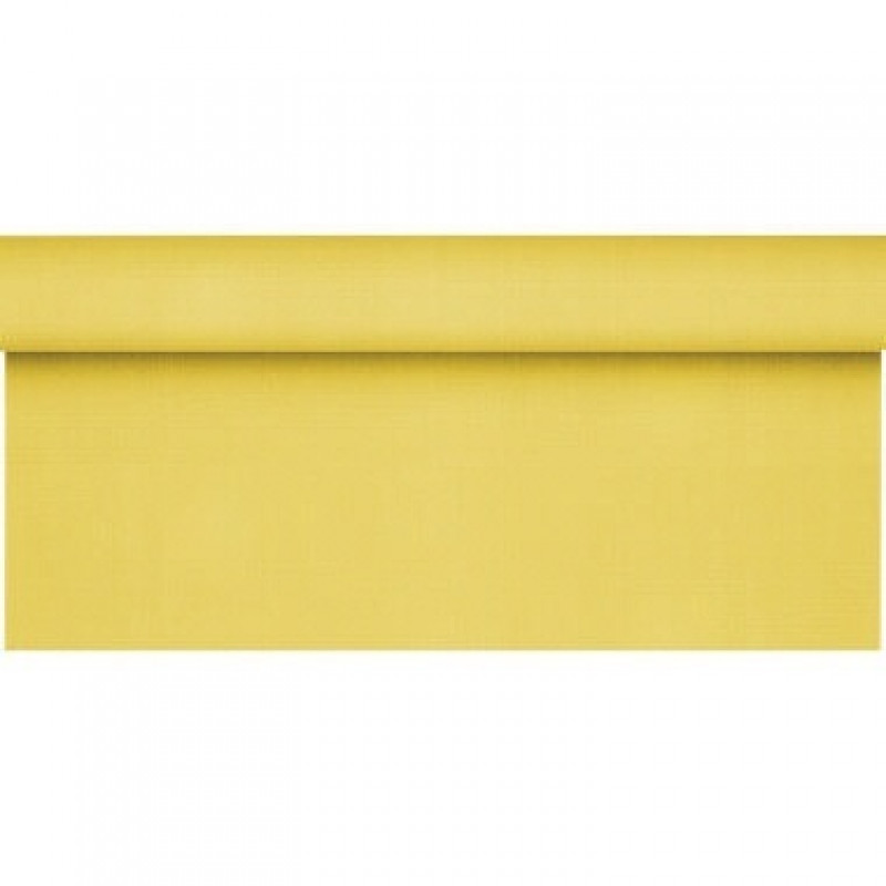 PAPSTAR Tischdecke soft selection plus 84937 118cmx25m gelb