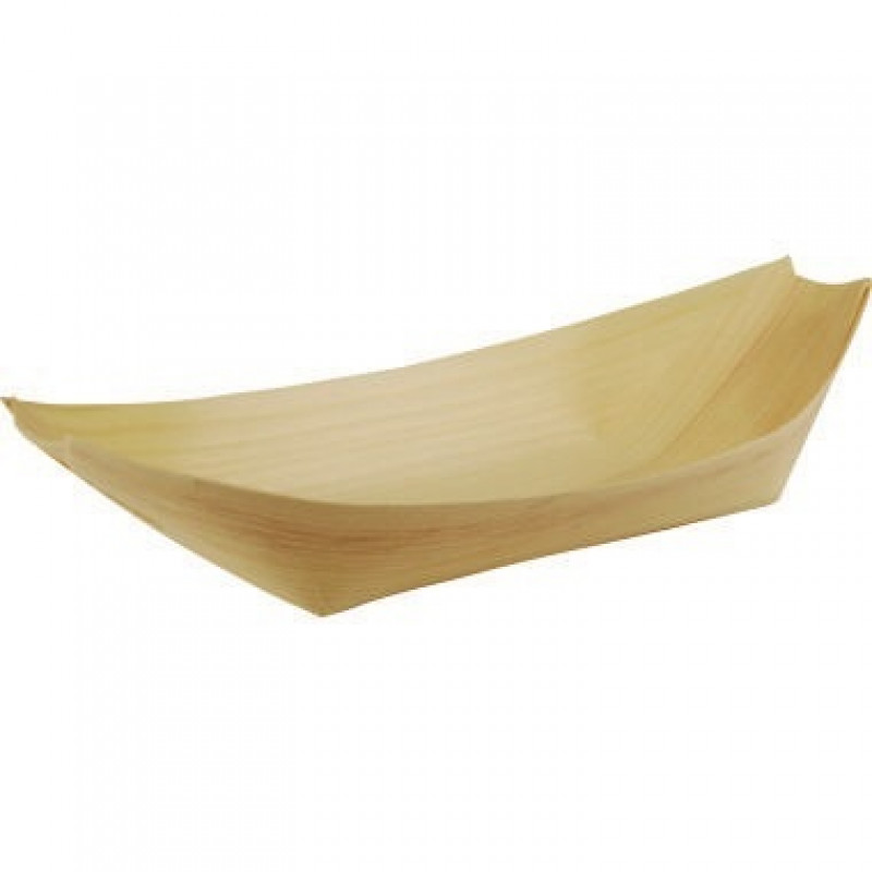 PAPSTAR Fingerfoodschale pure 84419 25x10cm Holz 50 St./Pack. PAPSTAR Fingerfoodschale pure 84419 25x10cm Holz 50 St./Pack.