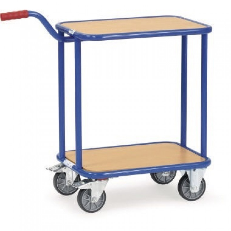 fetra Transportwagen KF 33 1164 2Holzböden 600x450mm fetra Transportwagen KF 33 1164 2Holzböden 600x450mm