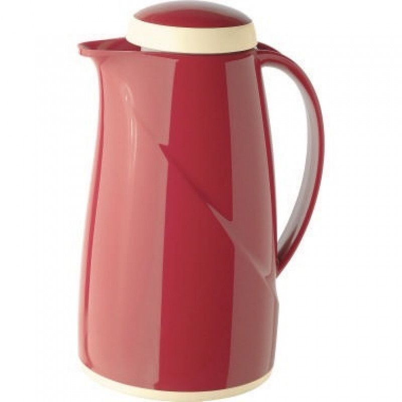 Helios Isolierkanne Wave 2944-046 1l dunkelrot Helios Isolierkanne Wave 2944-046 1l dunkelrot