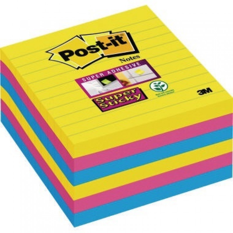 Post-it Haftnotiz Super Sticky Rio de Janeiro 675-S6R 6 St./Pack. Post-it Haftnotiz Super Sticky Rio de Janeiro 675-S6R 6 St./Pack.