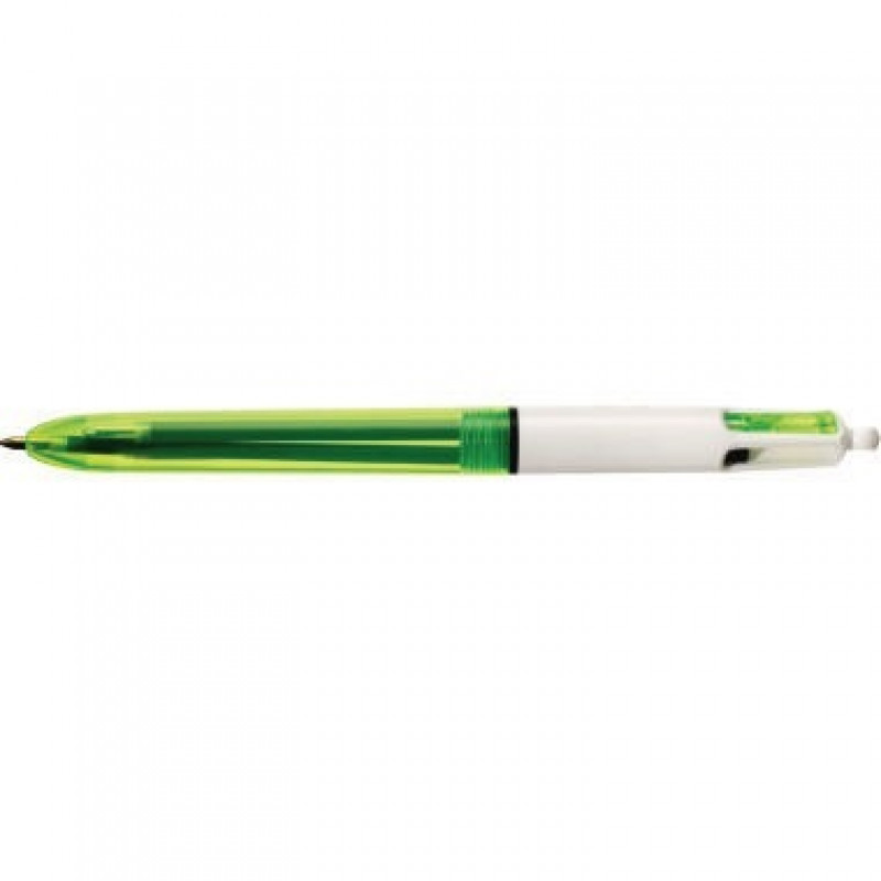 BIC Vierfarbkugelschreiber 4Colours Fluo 933948 bl/sw/rt/neon.ge BIC Vierfarbkugelschreiber 4Colours Fluo 933948 bl/sw/rt/neon.ge