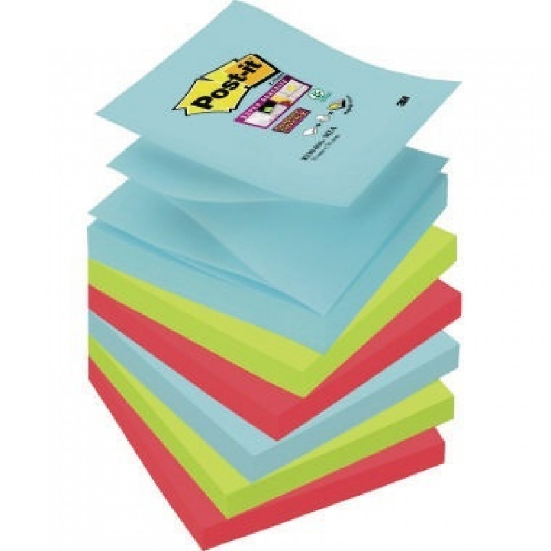 Post-it Haftnotiz Super Sticky Miami R3306SMI Z-Notes 6 St./Pack. Post-it Haftnotiz Super Sticky Miami R3306SMI Z-Notes 6 St./Pack.