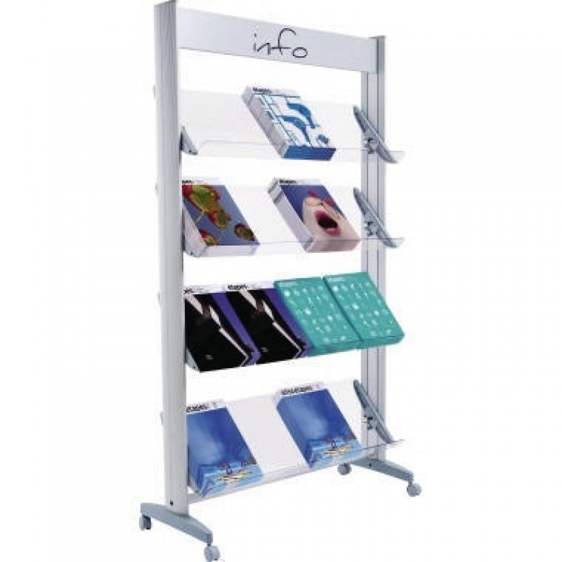 Paperflow Prospektständer 16.A4TT.35 Plexiglas Paperflow Prospektständer 16.A4TT.35 Plexiglas