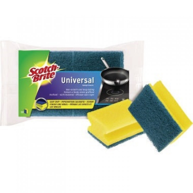 Scotch-Brite Universalschwamm UNNS2 gelb/blau 2 St./Pack. Scotch-Brite Universalschwamm UNNS2 gelb/blau 2 St./Pack.
