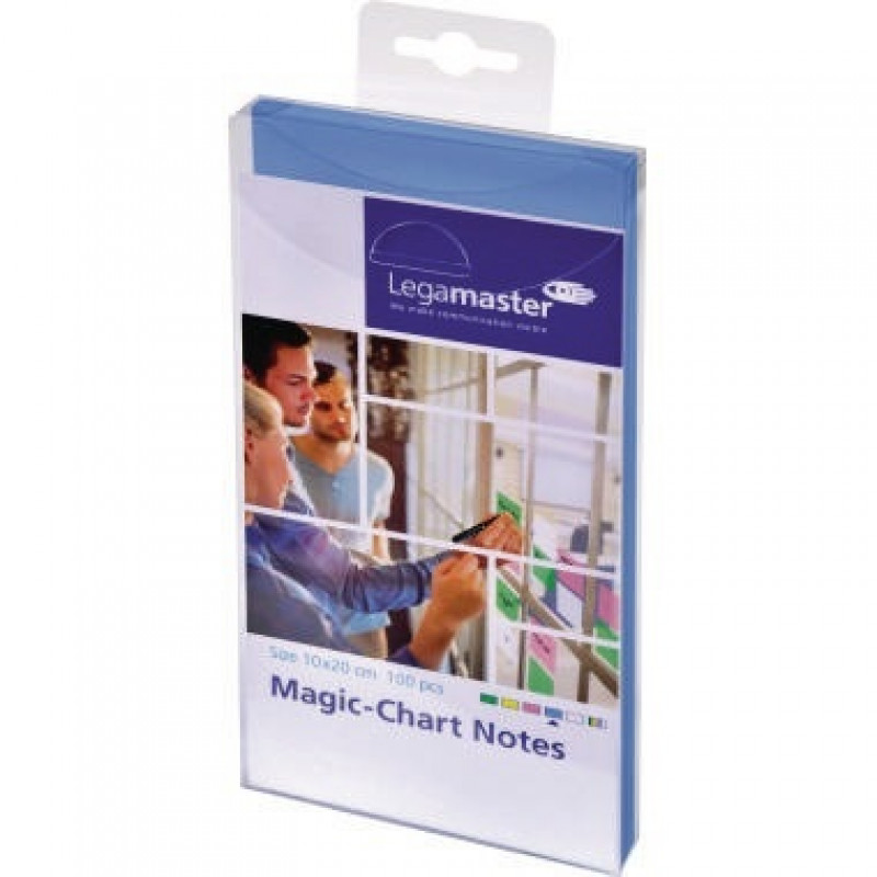 Legamaster Flipchartnotizen Magic 7-159410 10x20cm blau 100 St./Pack. Legamaster Flipchartnotizen Magic 7-159410 10x20cm blau 100 St./Pack.