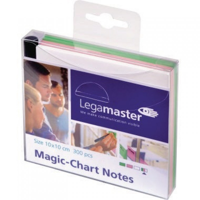Legamaster Flipchartnotizen Magic 7-159599 10x10cm sort 300 St./Pack. Legamaster Flipchartnotizen Magic 7-159599 10x10cm sort 300 St./Pack.