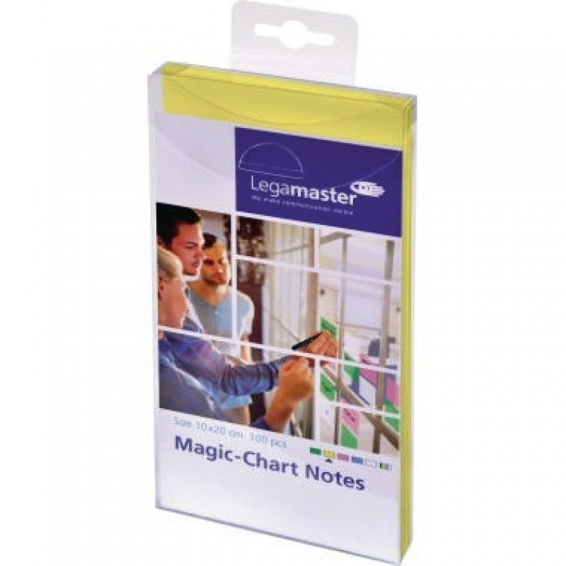Legamaster Flipchartnotizen Magic 7-159405 10x20cm gelb 100 St./Pack. Legamaster Flipchartnotizen Magic 7-159405 10x20cm gelb 100 St./Pack.