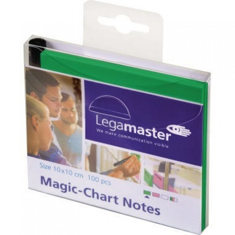 Legamaster Flipchartnotizen Magic 7-159504 10x10cm grün 100 St./Pack. Legamaster Flipchartnotizen Magic 7-159504 10x10cm grün 100 St./Pack.