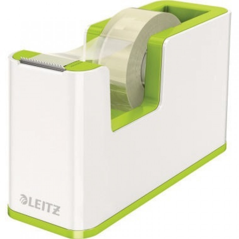 Leitz Tischabroller WOW 53641064 bis 19mmx33m PS ws/gn +Klebeband Leitz Tischabroller WOW 53641064 bis 19mmx33m PS ws/gn +Klebeband
