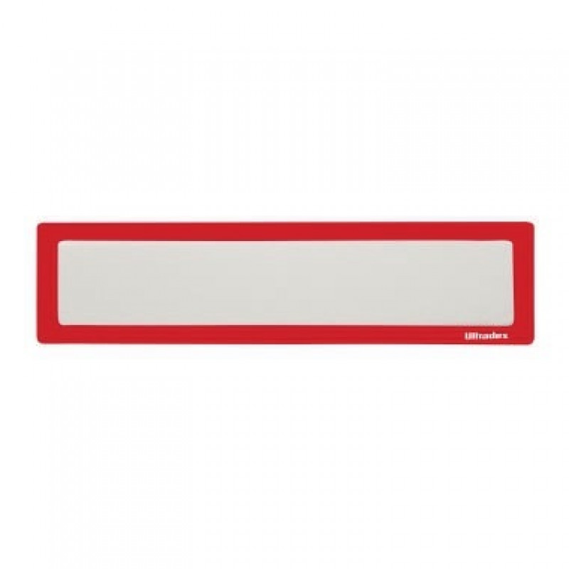 Ultradex Infotasche 510105 312x60mm rot Ultradex Infotasche 510105 312x60mm rot
