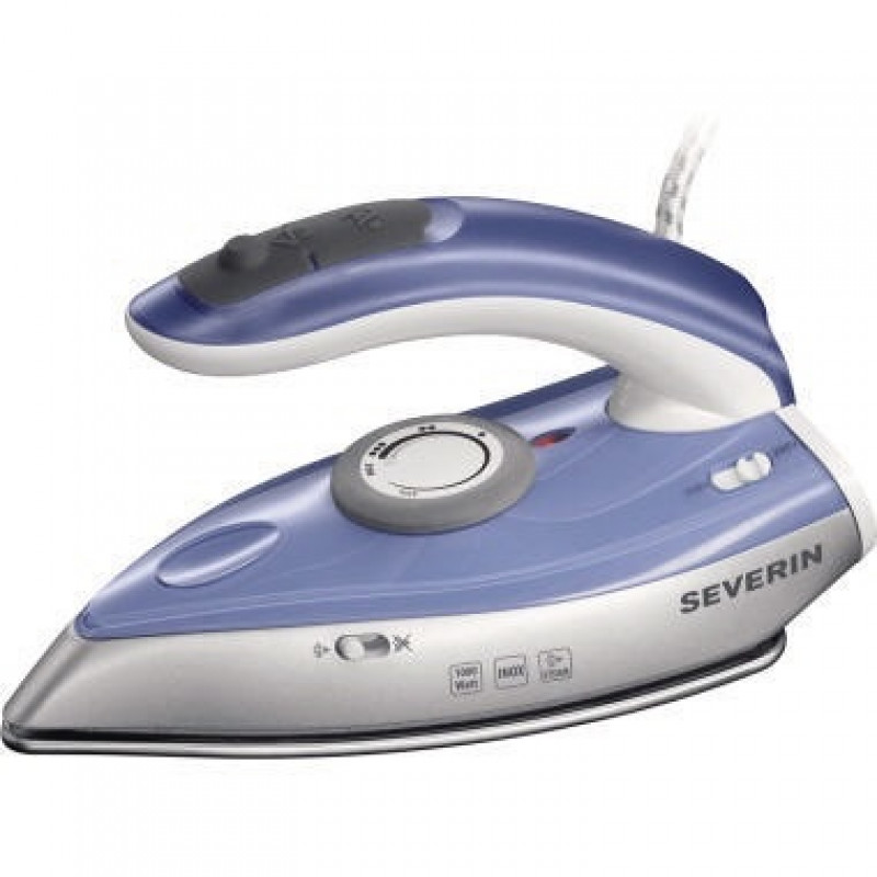 SEVERIN Dampfbügelautomat BA 3234 1.000W Klappgriff silber/blau SEVERIN Dampfbügelautomat BA 3234 1.000W Klappgriff silber/blau