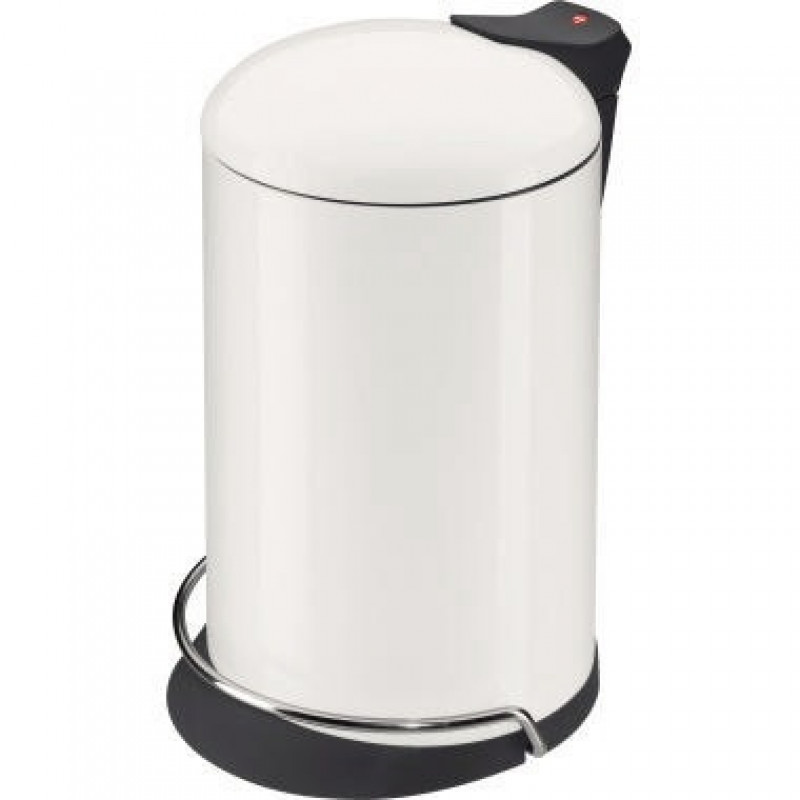 Hailo Tretabfalleimer ProfiLine Solid Design 0516-090 13l weiß Hailo Tretabfalleimer ProfiLine Solid Design 0516-090 13l weiß