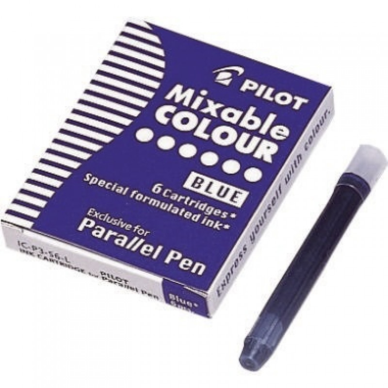 PILOT Tintenpatrone Parallel Pen 1108003 bl 6 St./Pack. PILOT Tintenpatrone Parallel Pen 1108003 bl 6 St./Pack.