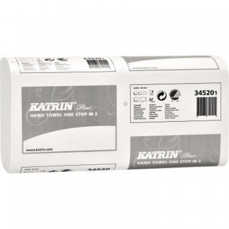 Katrin Papierhandtuch 345201 2lagig 23,5x25cm ws 3.024 Bl./Pack. Katrin Papierhandtuch 345201 2lagig 23,5x25cm ws 3.024 Bl./Pack.