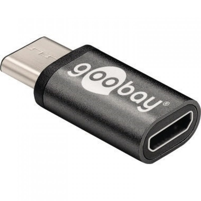 Goobay USB-Adapter 56635 3.1 ADAP C/Micro-B 2.0 sw Goobay USB-Adapter 56635 3.1 ADAP C/Micro-B 2.0 sw